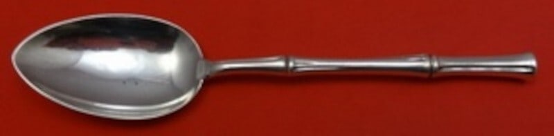 Tiffany & Co Bamboo Sterling Silver Teaspoon 5 3/4 Inch Flatware (1 of 2)