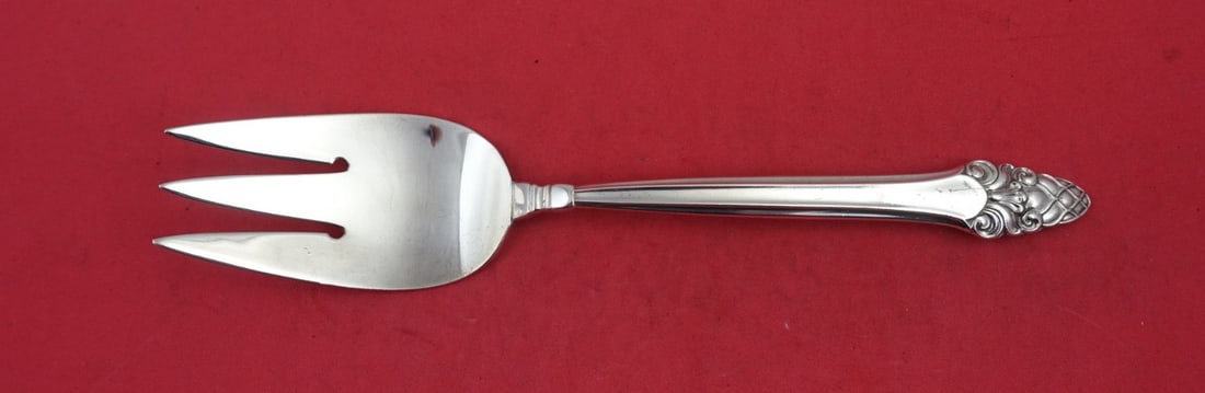 Gorham Sovereign Old Sterling Silver 8 Cold Meat Fork (1 of 2)