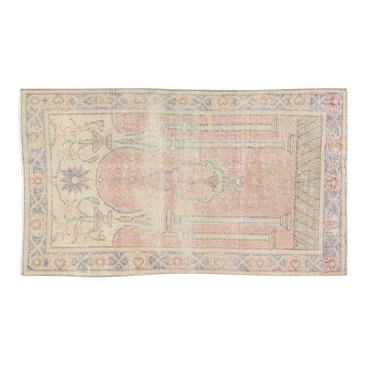 Handmade Wool Area Rug Anatolian Turkish Design 2'5" x 4'4" (1 of 5)