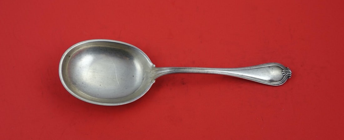 Towle Paul Revere Sterling Silver Berry Spoon 8 1/4 Inch (1 of 2)