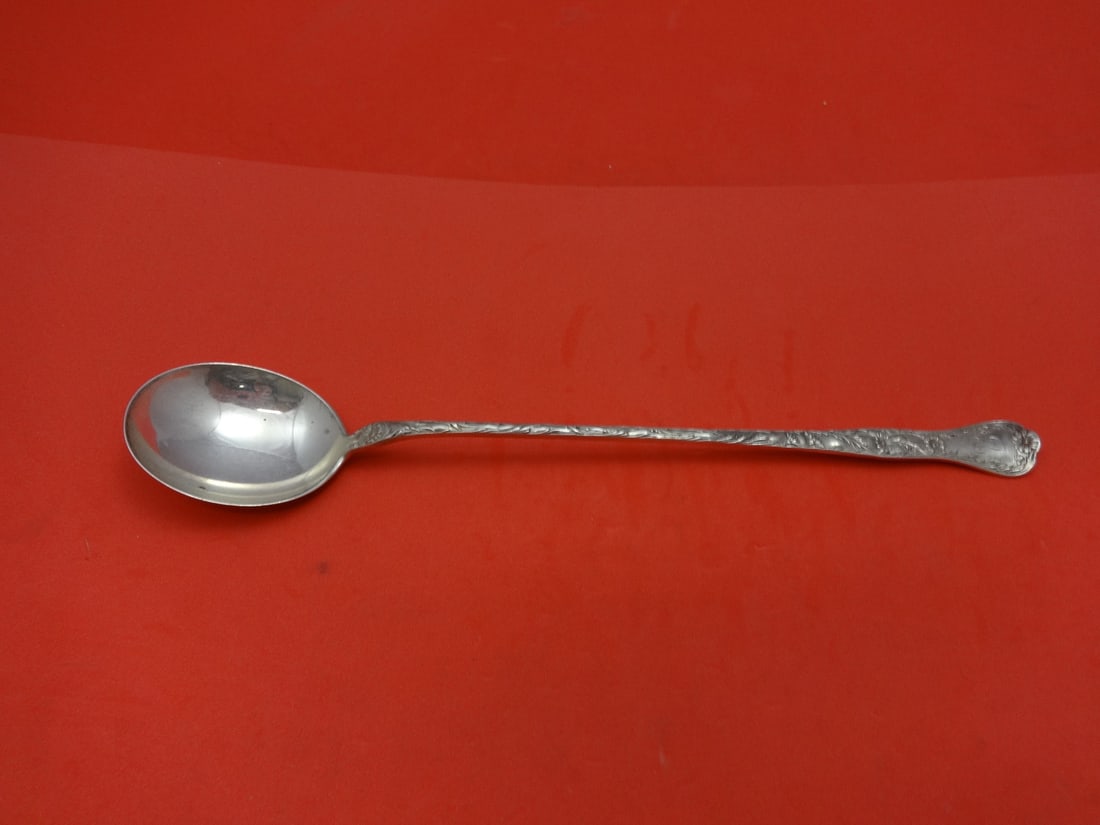 Gorham Marguerite Sterling Silver Chocolate Muddler 8.25" Monogrammed: Gorham Marguerite Sterling Silver Chocolate Muddler 8.25" Monogrammed This exquisite chocolate muddler from the Marguerite pattern by Gorham is crafted from high-quality sterling silver. Measuring 8 1