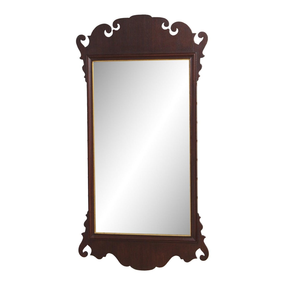 Chippendale Mahogany Wall Mirror by Friedman Brothers (1 of 10)