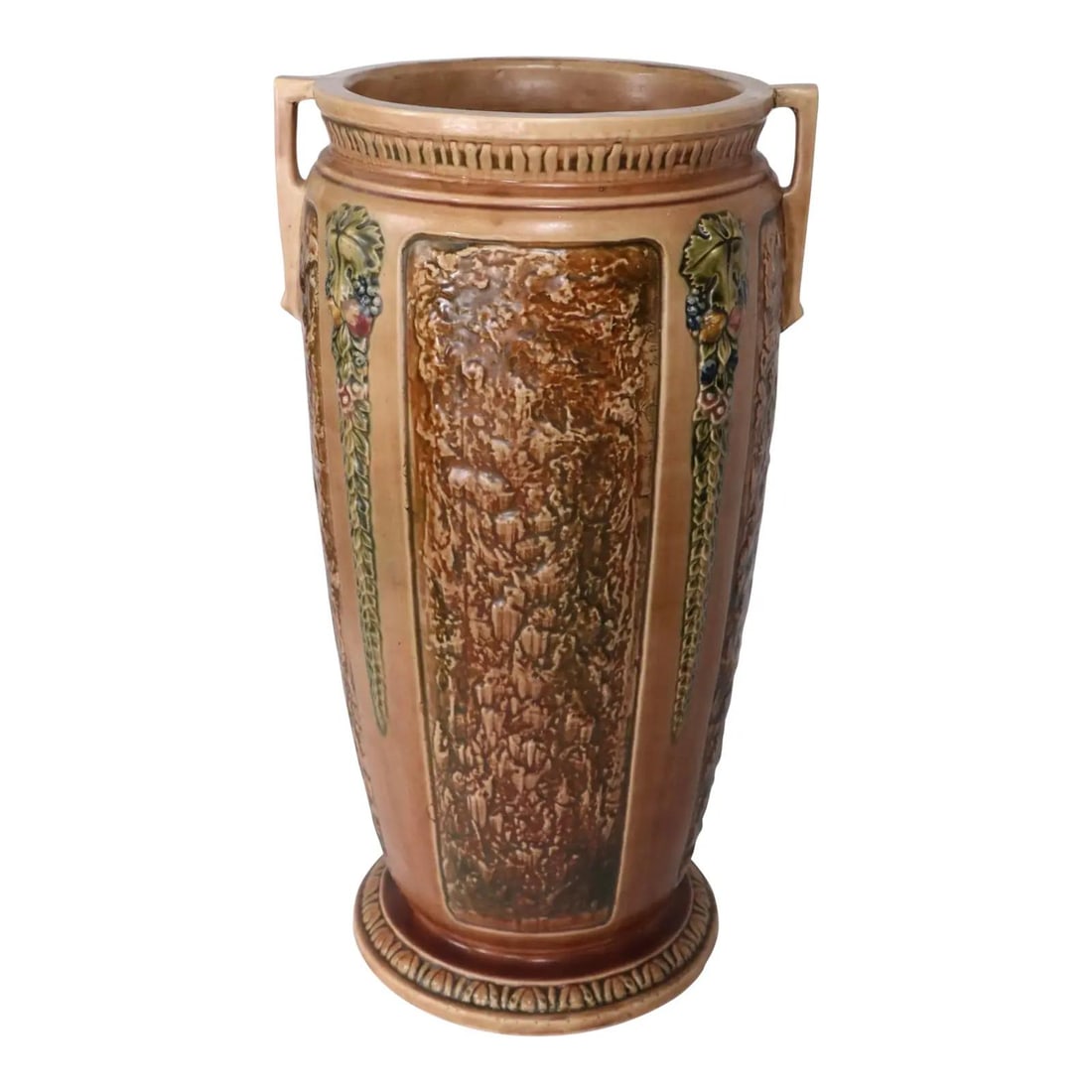 Florentine I Pottery Umbrella Stand by Roseville Circa 1920s (1 of 10)