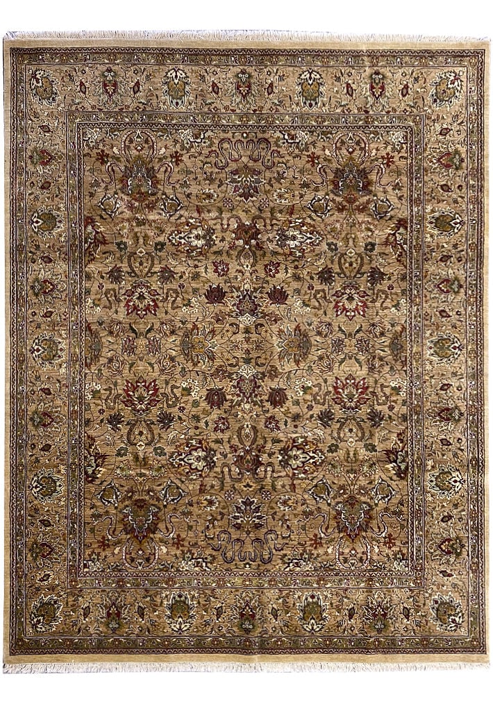Luxurious 8' x 10' Handwoven Jaipur Wool Area Rug (1 of 11)