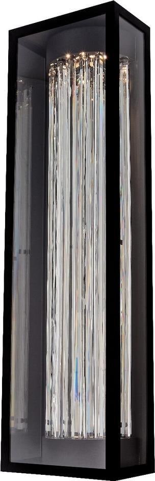 Kalco Cilindro Esterno Outdoor Wall Sconce Matte Black LED 12W: Kalco Cilindro Esterno Outdoor Wall Sconce Matte Black LED 12W Enhance your outdoor spaces with this sophisticated Cilindro Esterno Sconce, designed in a contemporary style. Crafted with high-quality 