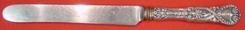 Tiffany & Co. Saint James Sterling Silver Knife 9 1/4 inches: Tiffany & Co. Saint James Sterling Silver Knife 9 1/4 inches Discover the elegance of the Saint James knife by Tiffany & Co., featuring a sterling silver hollow handle that beautifully complements its