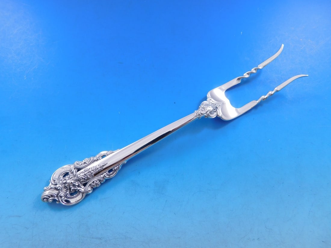 Wallace Grande Baroque Sterling Silver Baked Potato Fork 7.5" (1 of 8)