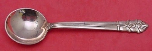 Tiffany & Co. Palmette Rare Copper Sample Bouillon Spoon 5 3/4" (1 of 1)