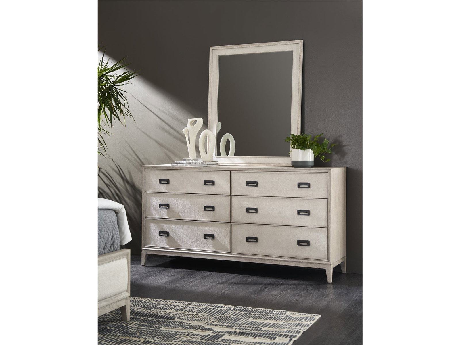 Universal Chic Estelle Dresser with Cedar Storage 36H 70W 19D (1 of 5)