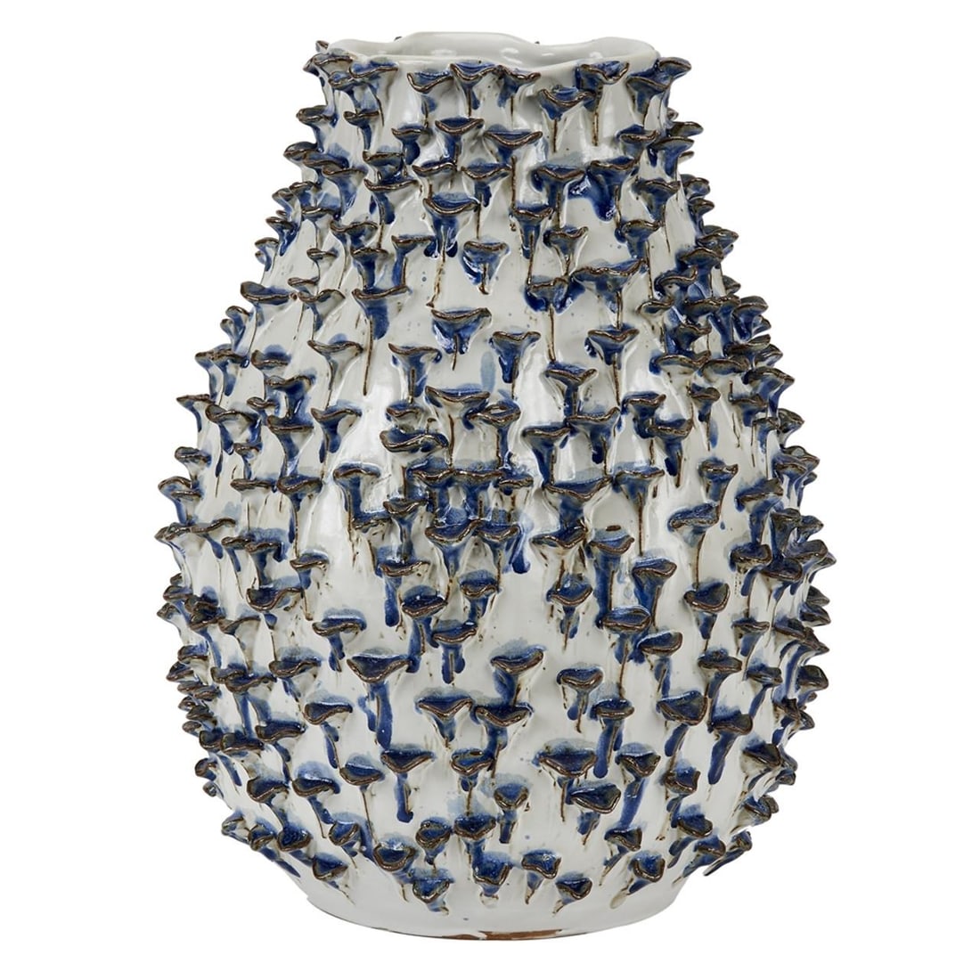 Handmade Thai Ceramic Vase V139M 16H for Elegant Decor (1 of 3)