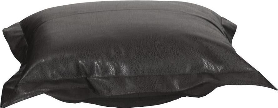 Howard Elliott Avanti Black Puff Ottoman Slipcover 24x24 Contemporary (1 of 1)