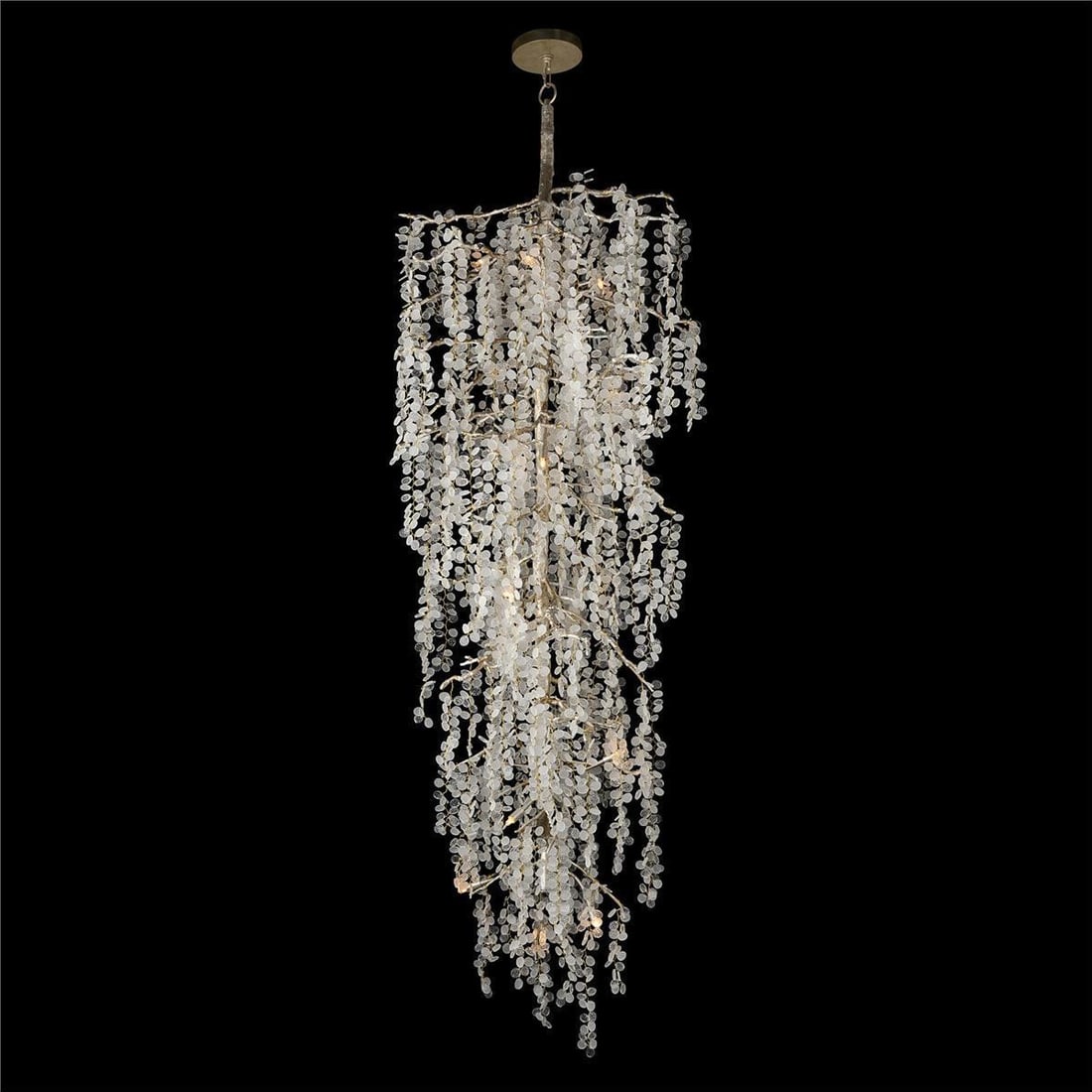 John-Richard Shiro-Noda Crystal Chandelier with 15 Lights: John-Richard Shiro-Noda Crystal Chandelier with 15 Lights Illuminate your space with the stunning Shiro-Noda Crystal Chandelier, featuring 15 glorious lights that create a breathtaking ambiance. This 