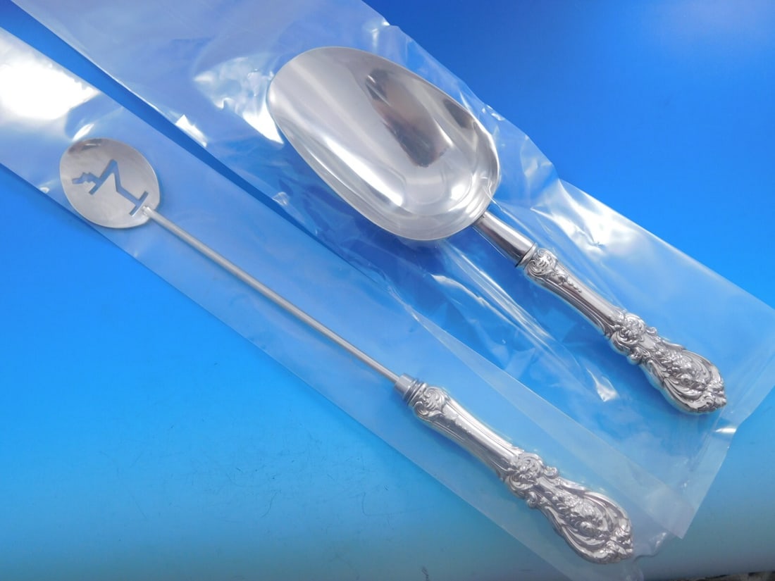 Reed & Barton Francis I Sterling Silver 2-Piece Bar Set (1 of 3)
