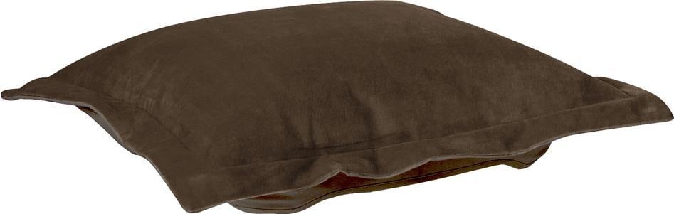 Howard Elliott Bella Collection Plush Brown Ottoman Slipcover (1 of 1)
