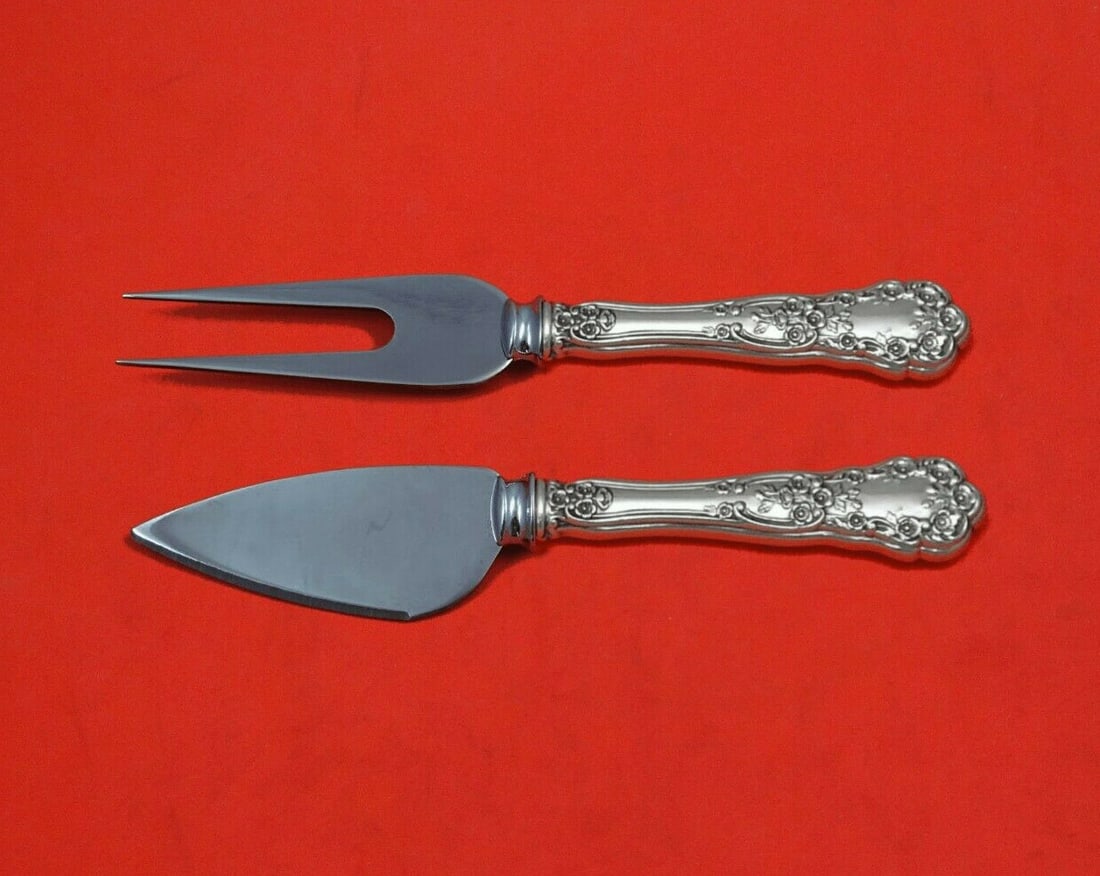 Gorham Buttercup Sterling Silver Cheese Serving Set 2-Piece (1 of 3)
