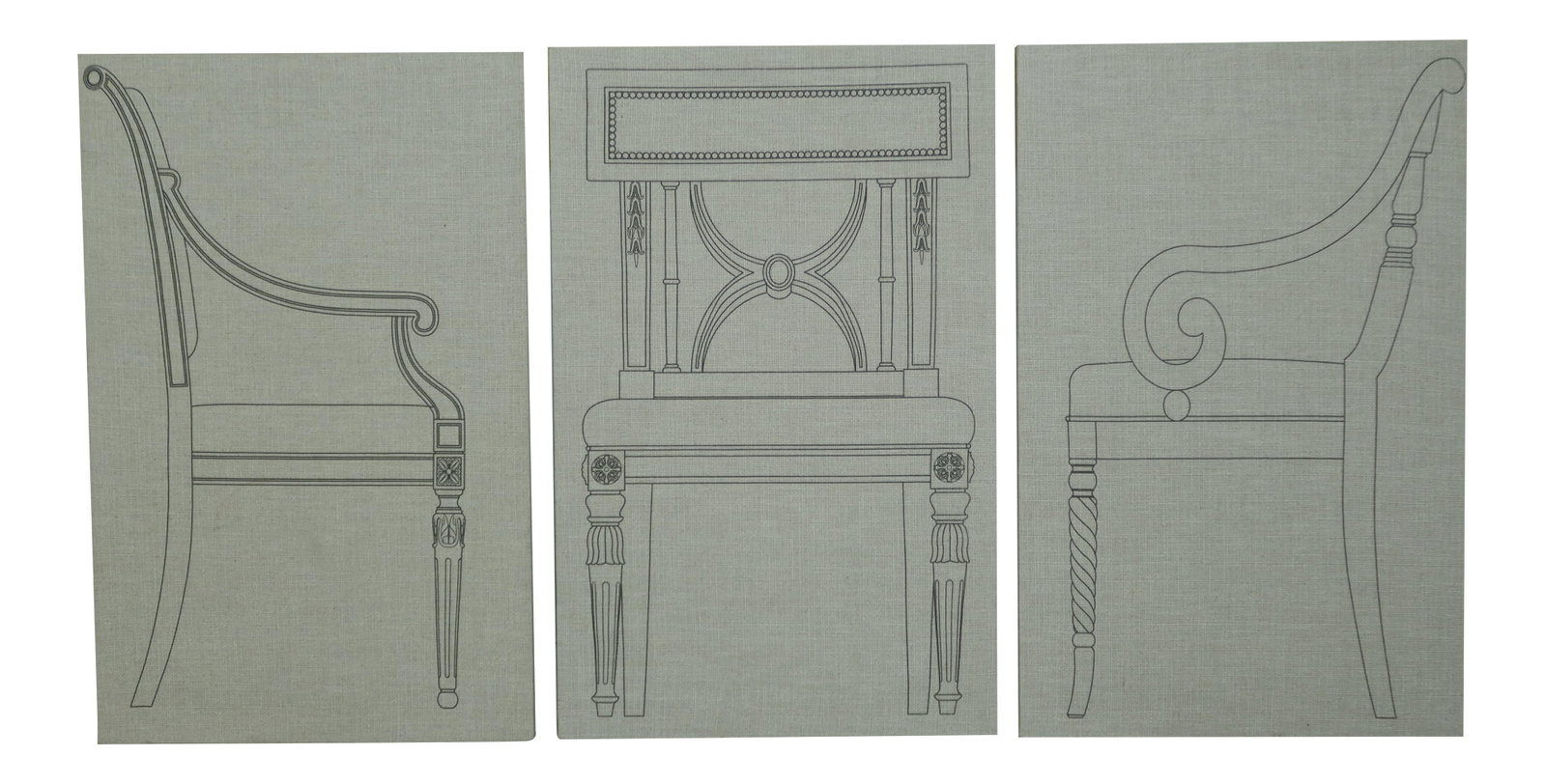 Custom Textile Decorative Wall Art 28 x 44 for Councill Showroom (1 of 6)