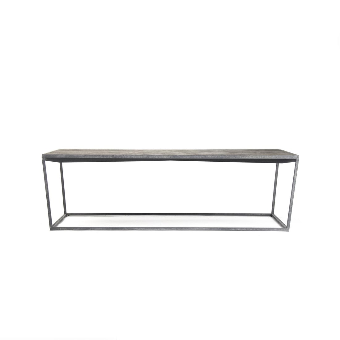 Zentique Hobart Rustic Coffee Table Recycled Oak Metal Frame (1 of 3)