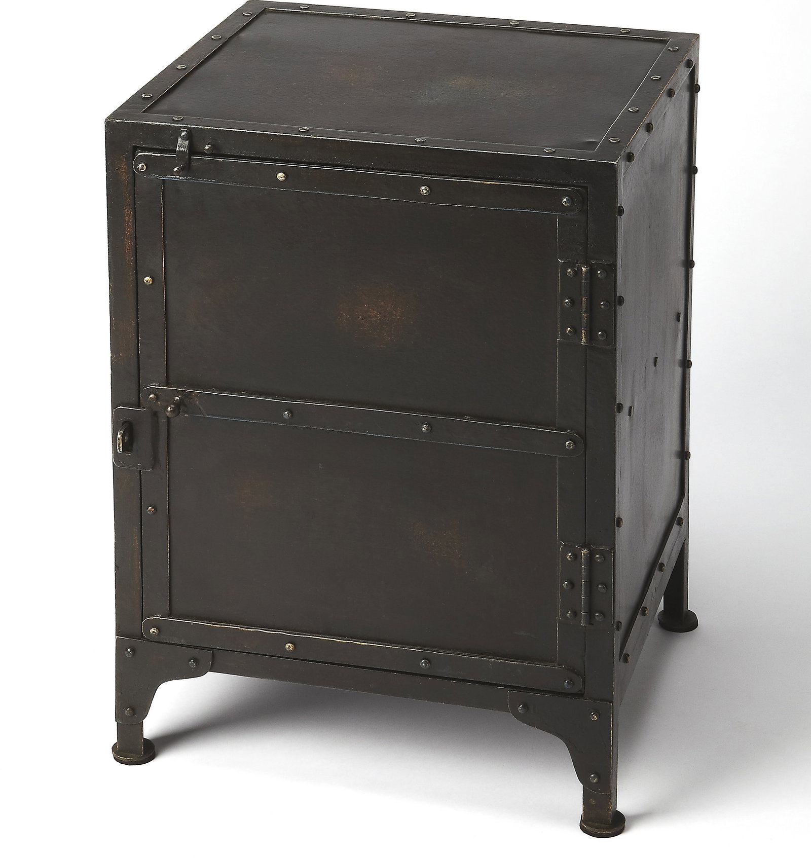 Butler Industrial Iron End Table Owen Collection (1 of 2)