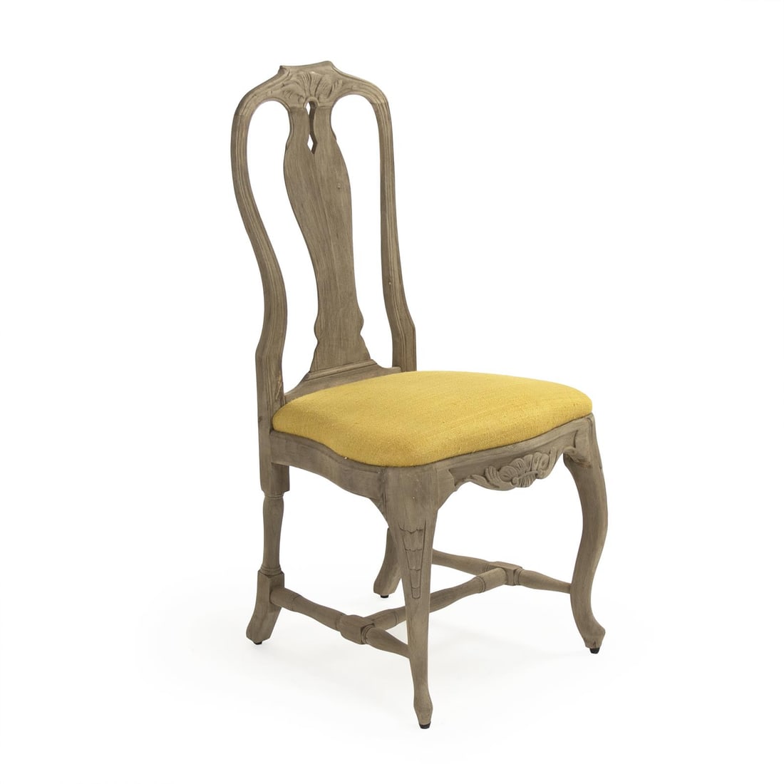Zentique Yellow Birch Mahogany Side Chair English Traditional Style (1 of 4)