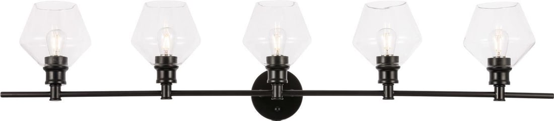 Elegant Lighting Gene 5 Light Transitional Wall Lamp UL-Listed (1 of 1)