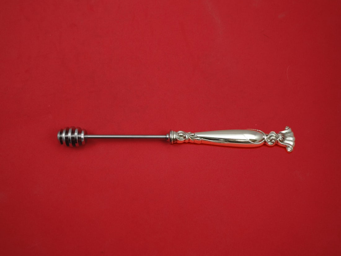 Wallace Romance of the Sea Sterling Silver Honey Dipper 8 5/8" (1 of 3)