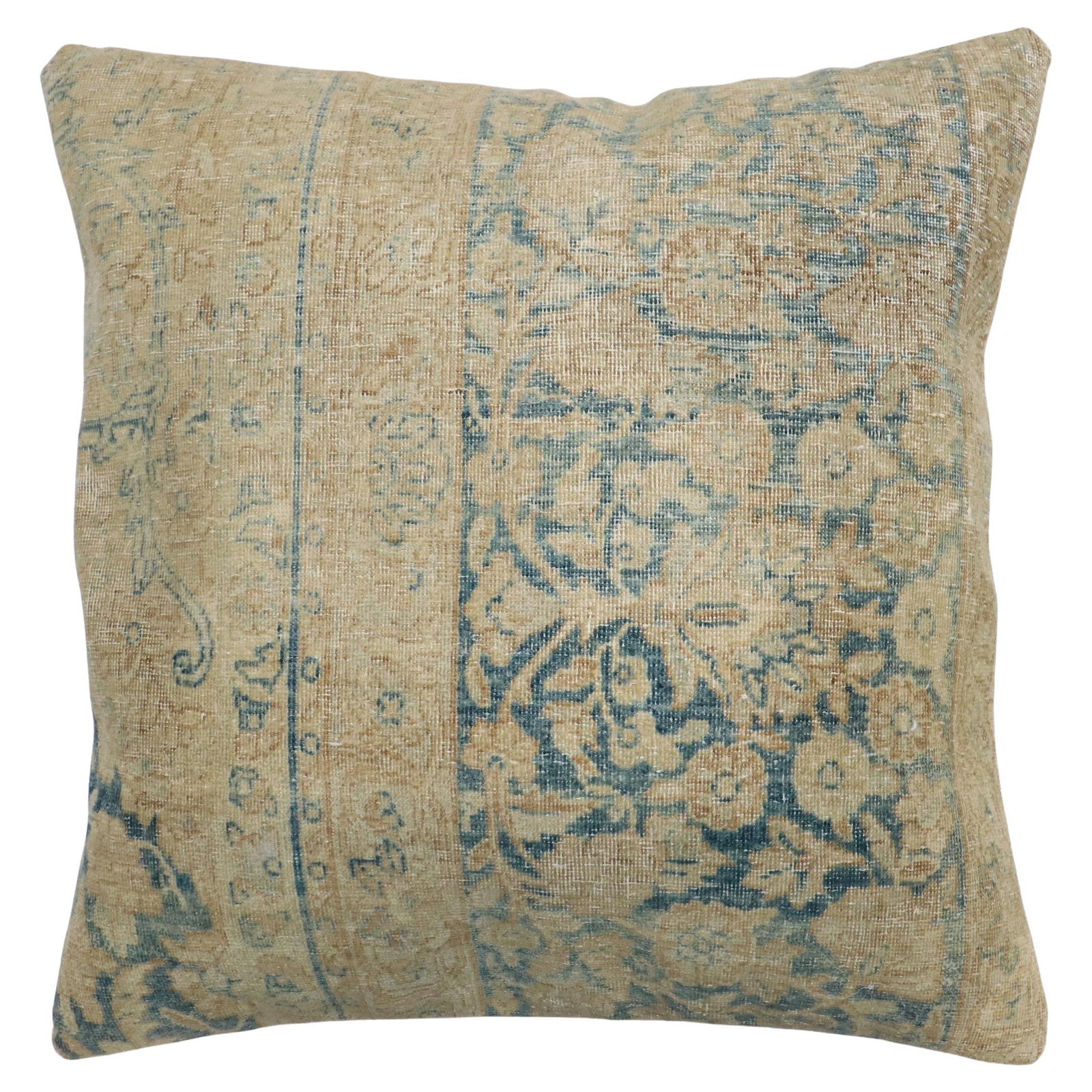 19th Century Persian Kerman Tabriz Style Rug Pillow (1 of 4)