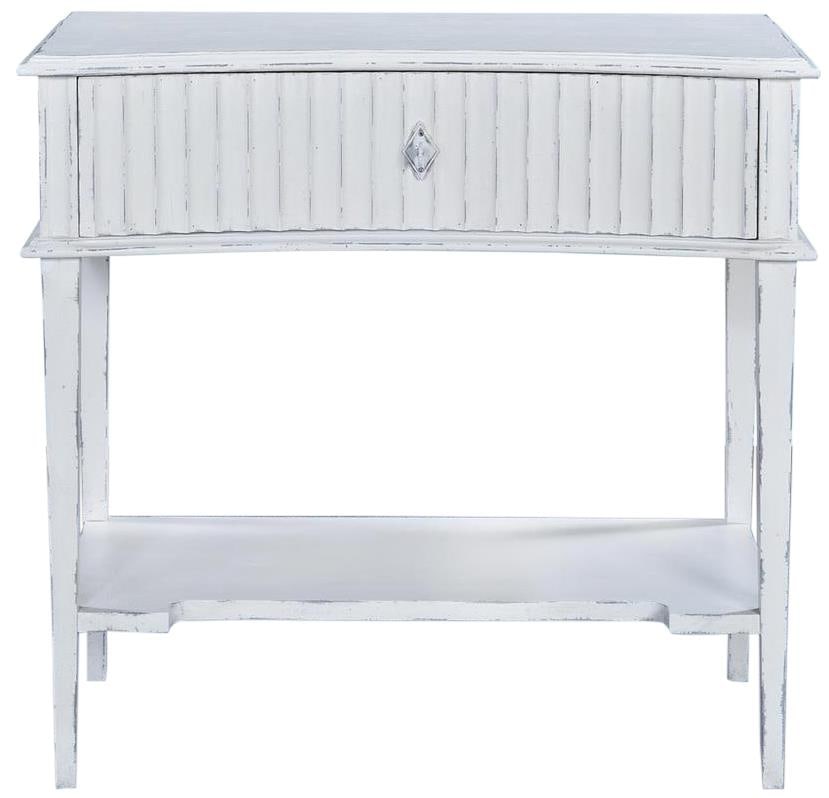 Elegant Transitional Taylor Side Table with Dovetail Drawer (1 of 4)