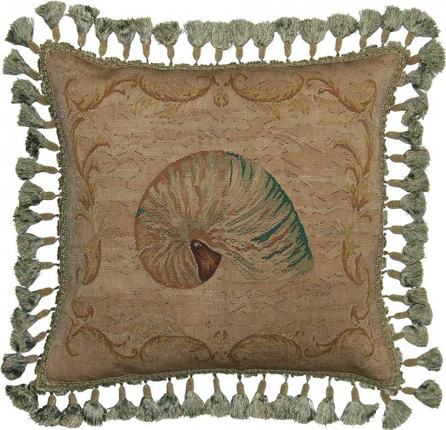 Provence Home Aubusson Style Velvet Throw Pillow 20x20 (1 of 1)