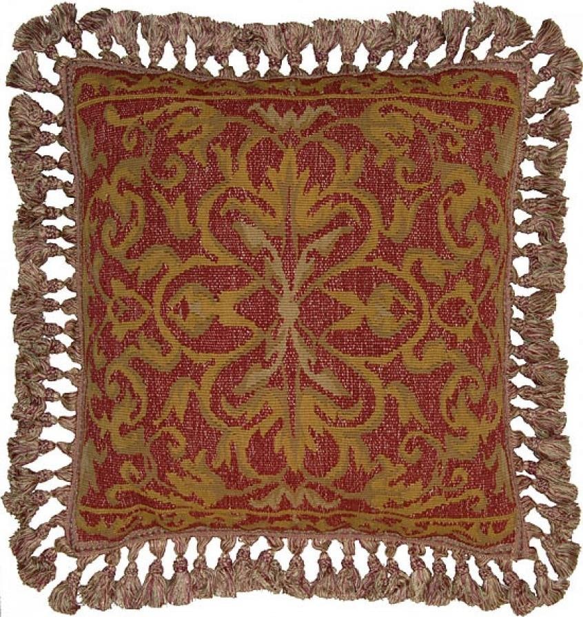 Provence Home Aubusson Style Velvet Pillow 20x20 Handmade (1 of 1)