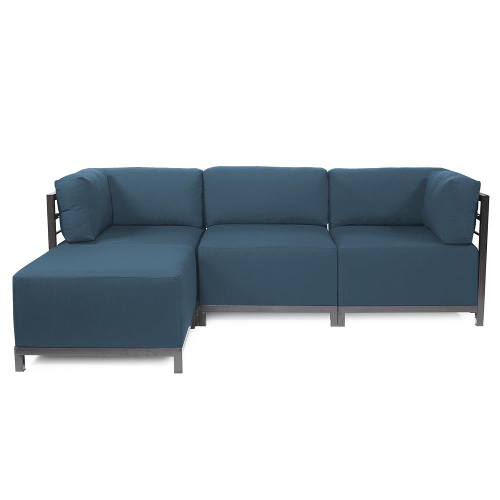 Howard Elliott Coastal Style Seascape Blue Patio Seating Set 3pcs (1 of 11)