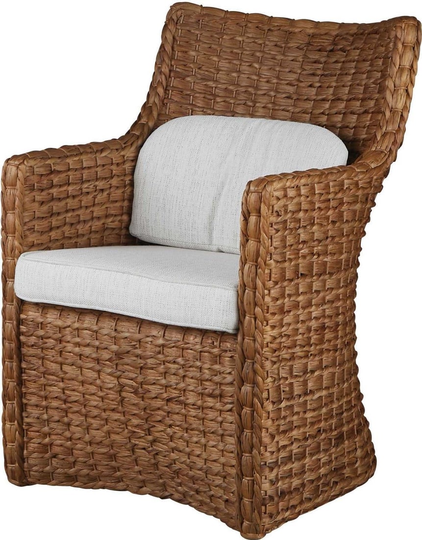 Universal Montego Armchair Elegant Nomad Snow Finish 37H 24W 27D (1 of 5)