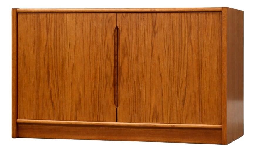 Danish Teak Two Door Media Console 48 Inch Wide (1 of 8)