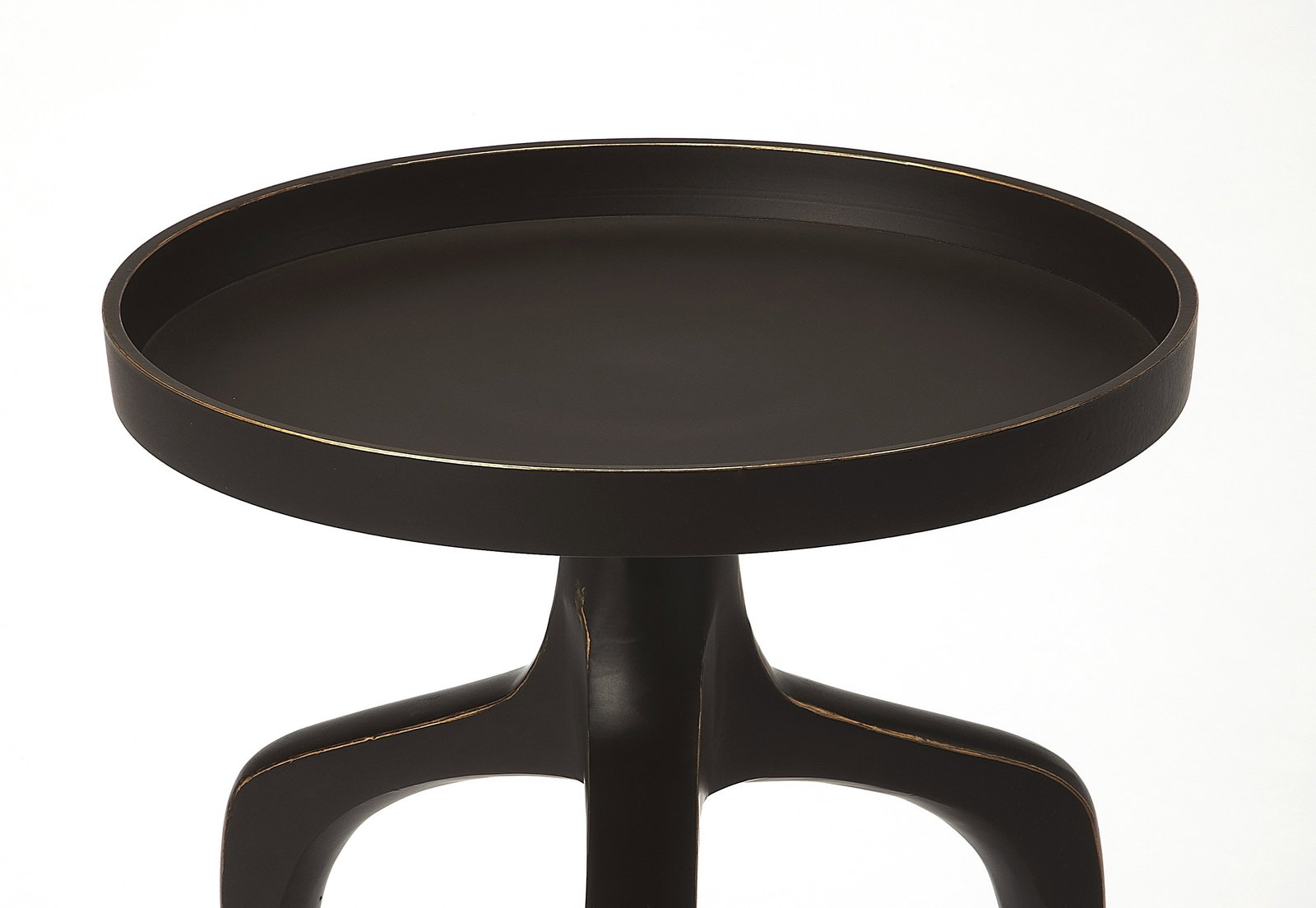 Butler Franco Round Black Side Tables Set of 3 Aluminum (1 of 2)