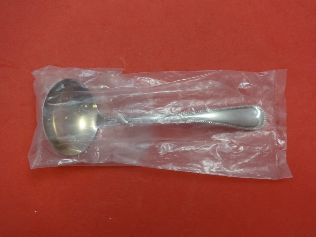 Gorham Bead New Sterling Silver Gravy Ladle 7 Inches (1 of 1)
