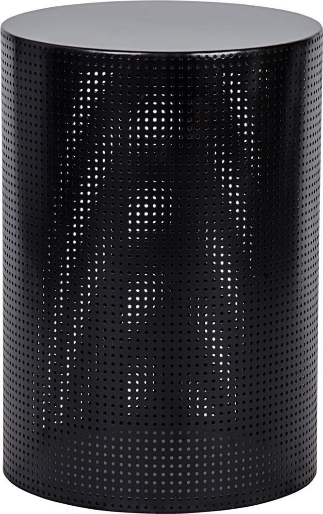 Dixon Large Black Steel Side Table Industrial Style: Dixon Large Black Steel Side Table Industrial Style Elevate your living space with the Stylish Dixon Black Metal Side Table. This large side table features a sleek industrial design, crafted from dura