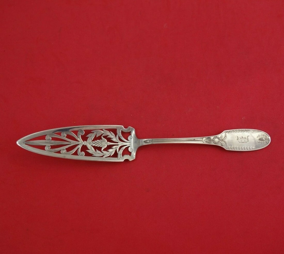 Alvin Marie Antoinette Sterling Silver Jelly Cake Server 8 3/4 Inch (1 of 2)