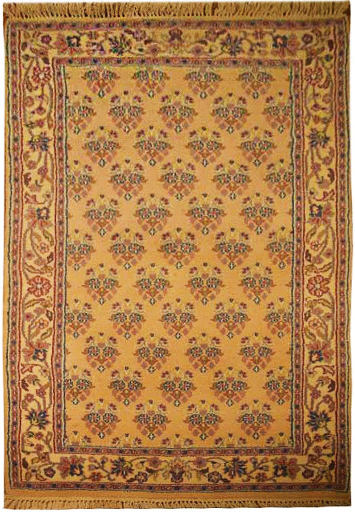 Handmade 3' x 5' Beige Persian Rug High-Quality Wool Traditional Design: Handmade 3' x 5' Beige Persian Rug High-Quality Wool Traditional Design Free continental US Shipping Experience the elegance of our exquisite 3' x 5' Beige Traditional Persian Handmade Rug. This timel