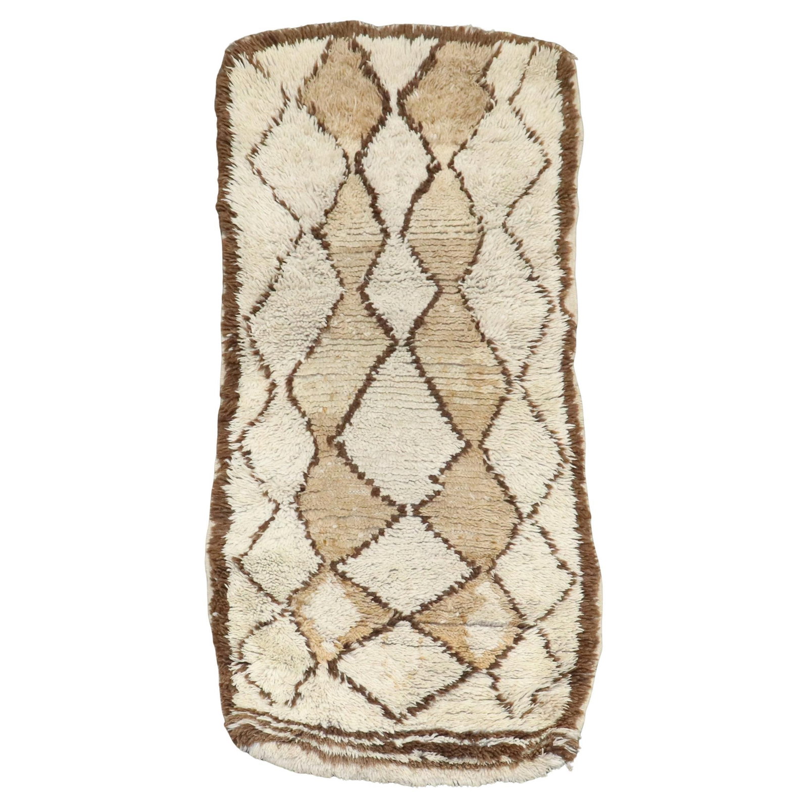 Zabihi Collection Moroccan Wool Hand-Woven Plush Rug 2'8 x 5'10 (1 of 9)