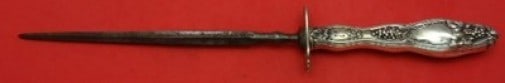 International Cloeta Sterling Silver Roast Carving Hone 13 1/4 Inches (1 of 1)