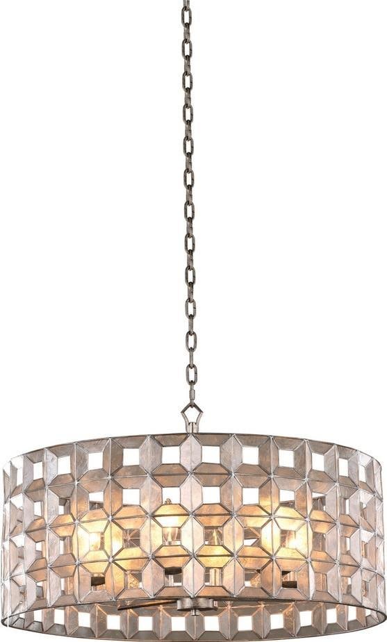Kalco Prado Coastal Chic 26 Inch Dimmable Pendant Light: Kalco Prado Coastal Chic 26 Inch Dimmable Pendant Light Illuminate your space with the Coastal Chic Prado 26 Inch Pendant Light, a stunning addition to any indoor area. This pendant light features a d