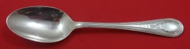 Wallace Hester Bateman Sterling Silver Place Soup Spoon 7 1/4 inches (1 of 2)