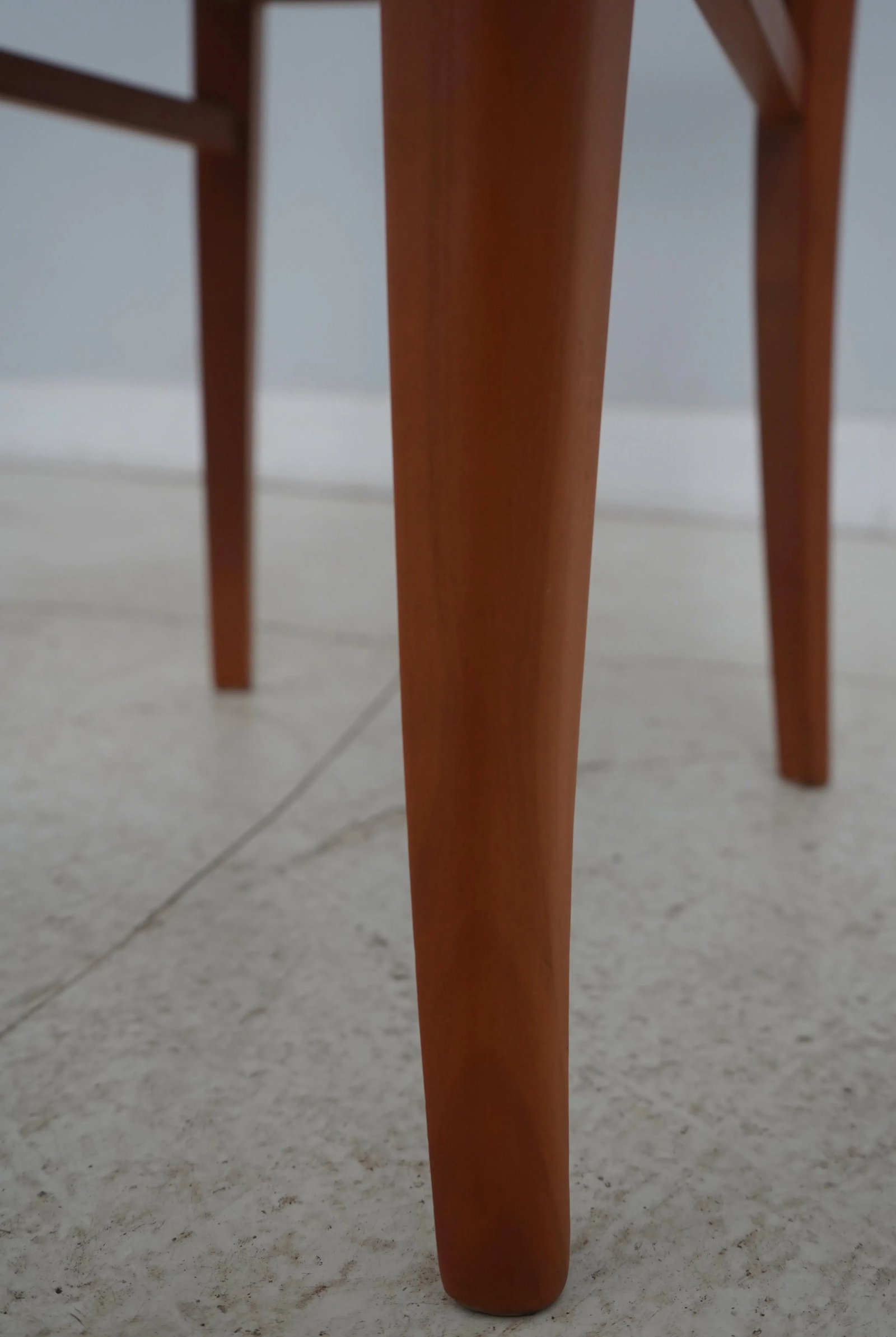 12 Solid Cherry A. Sibau Modern Dining Chairs Set - 10