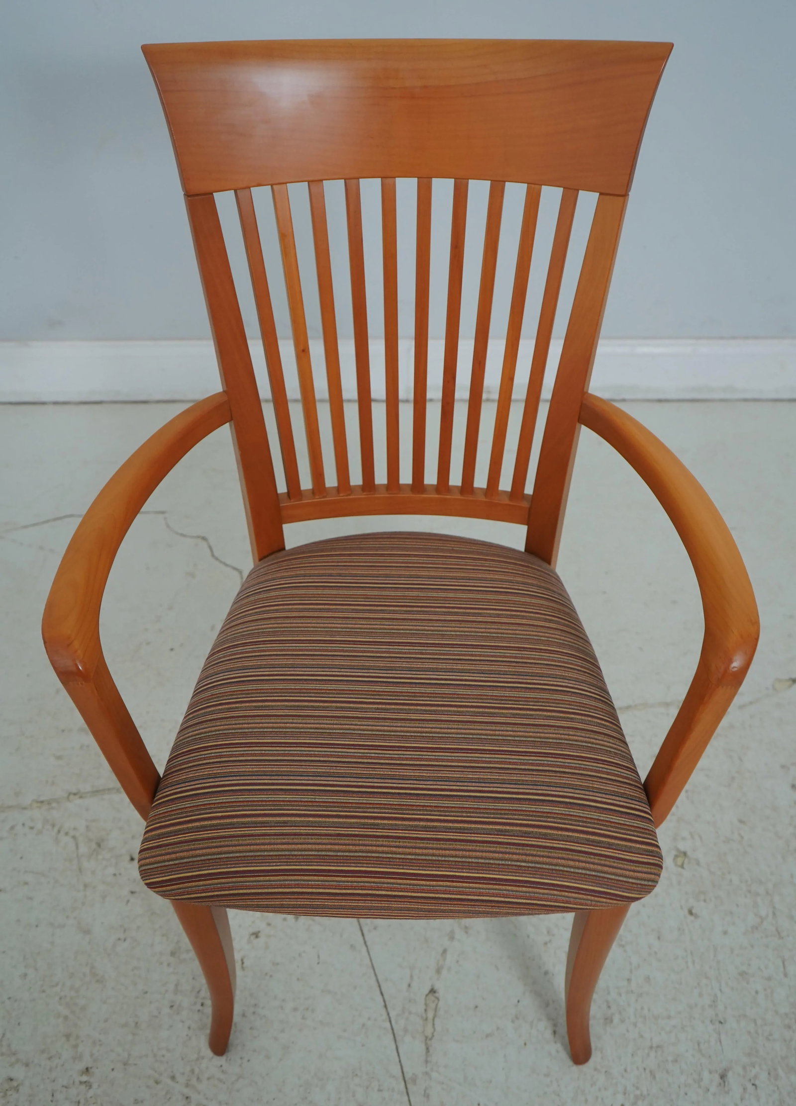 12 Solid Cherry A. Sibau Modern Dining Chairs Set - 2