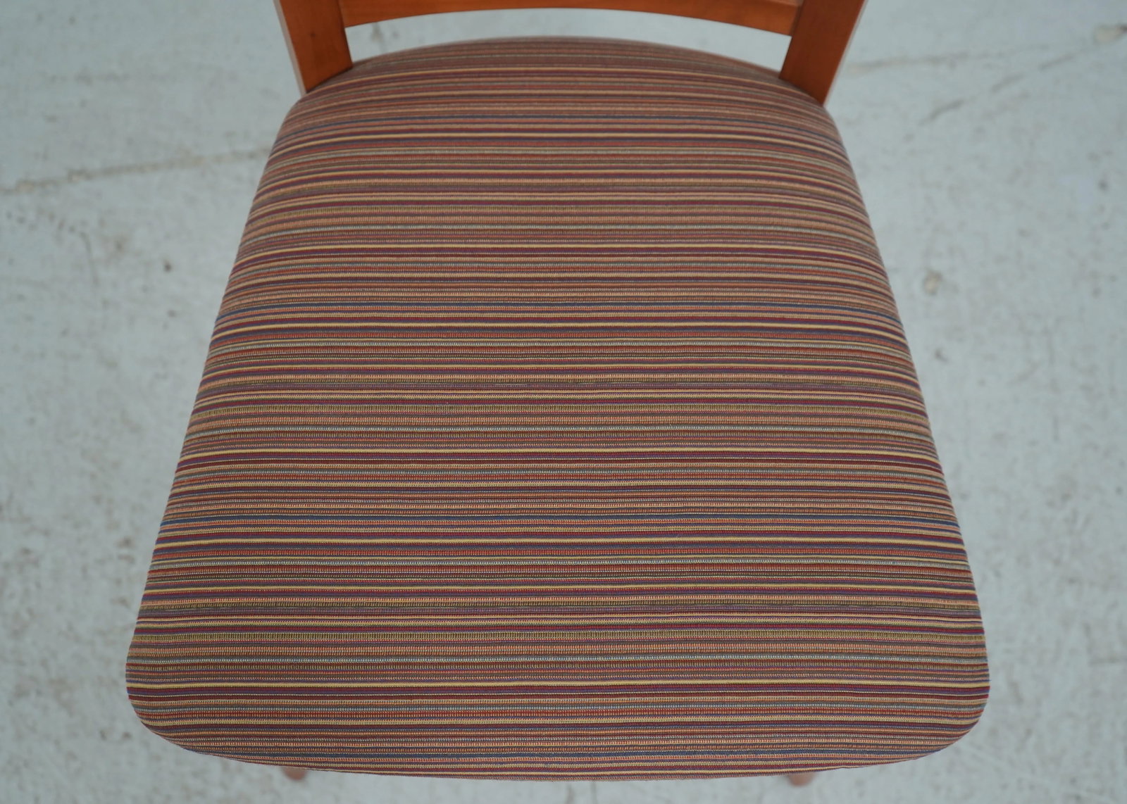 12 Solid Cherry A. Sibau Modern Dining Chairs Set - 8