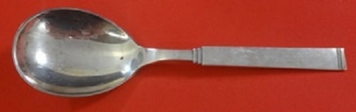 W&S Sorensen Funkis III Sterling Silver Serving Spoon 8.25" (1 of 1)