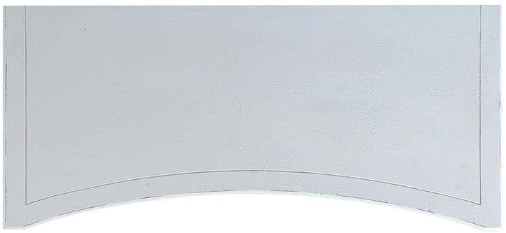 Ashton Bamboo Style Chest in White with Gold Accents (1 of 5)