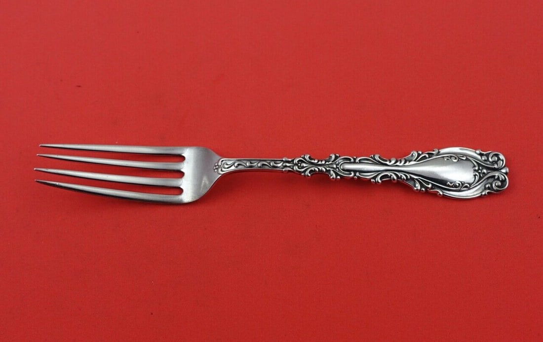 Frank Whiting Josephine Sterling Silver Dinner Fork 7.5" (1 of 2)