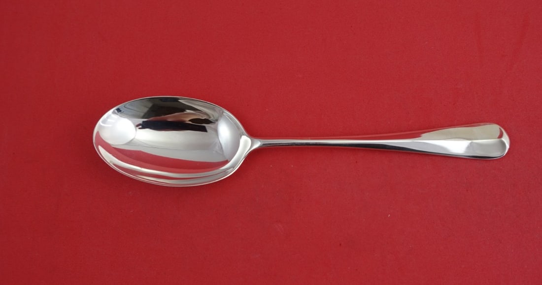 Sterling Silver Rattail Place Soup or Dessert Spoon 6.75 Inch CJ Vander (1 of 2)