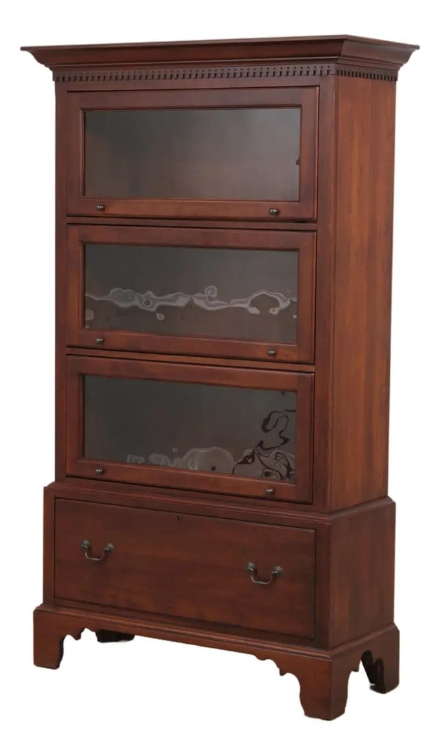 Bob Timberlake Cherry Barrister Bookcase with File Drawer (1 of 10)