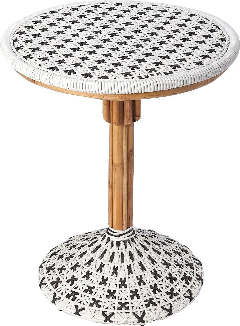 Butler Coastal Rattan Chair Tenor Side Chair: Butler Coastal Rattan Chair Tenor Side Chair Enhance your living space with the Butler Specialty's Coastal Rattan Chair, a stylish addition perfect for any coastal-inspired decor. This chair features 